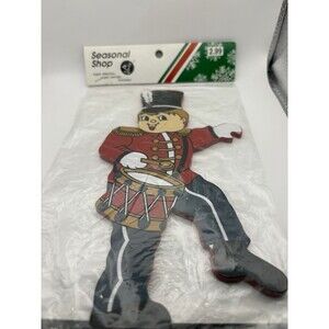Replacement Wooden Ladder Climber 8" Drummer Boy Vintage Christmas Decor NOS